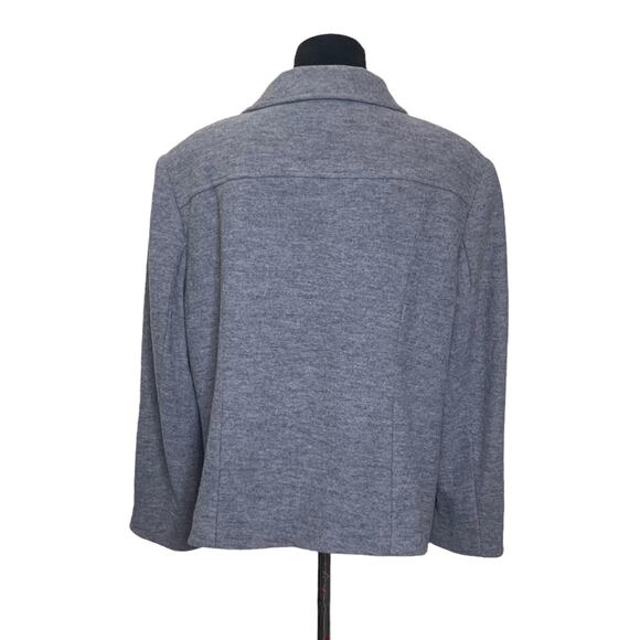 Pendleton gray wool buttoned jacket blazer size XL - Picture 11 of 12